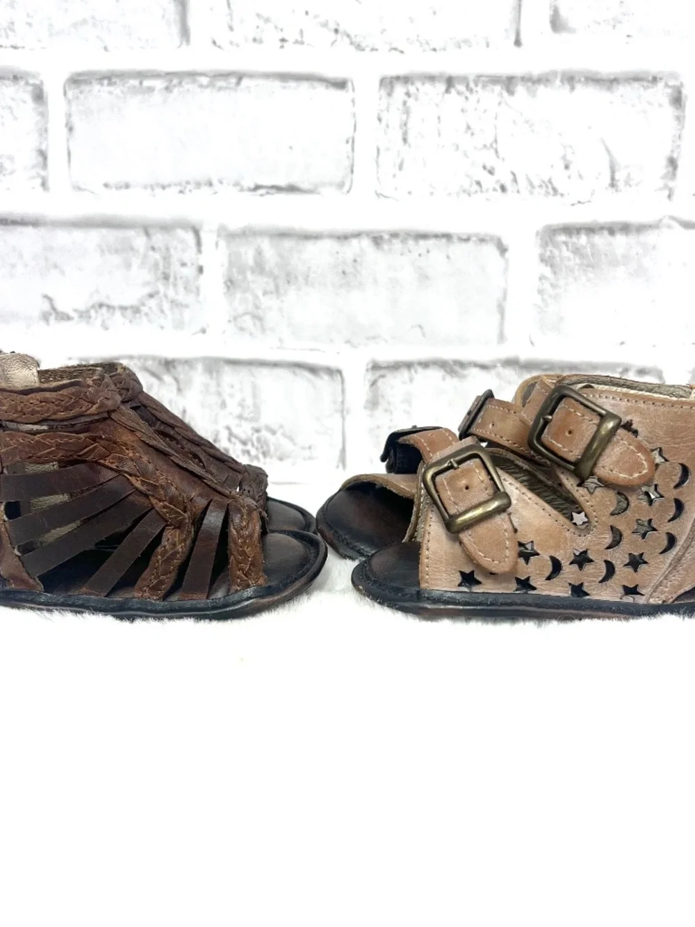 🦅|•FREEBIRD BY STEVEN•| 2 PAIRS Baby Shoes Bella & Moonstar